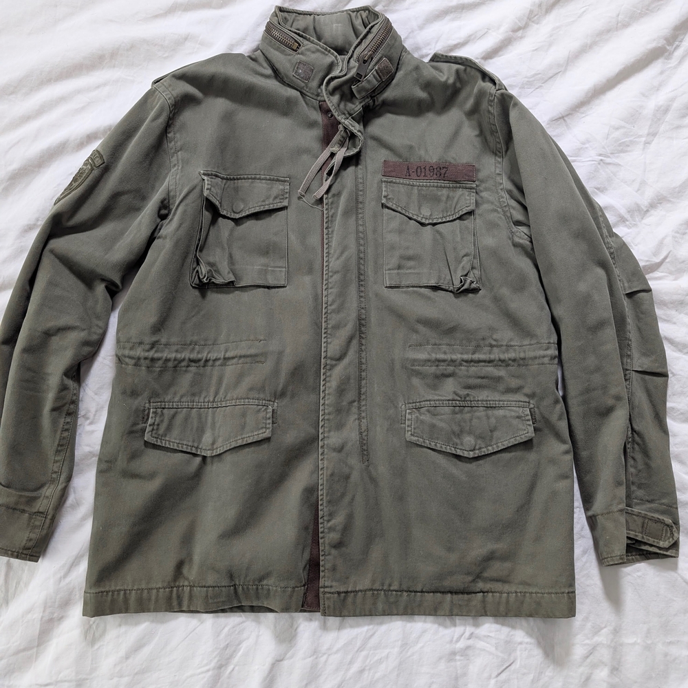 Aeropostale Austria Military Heavyweight Field Jacket XL